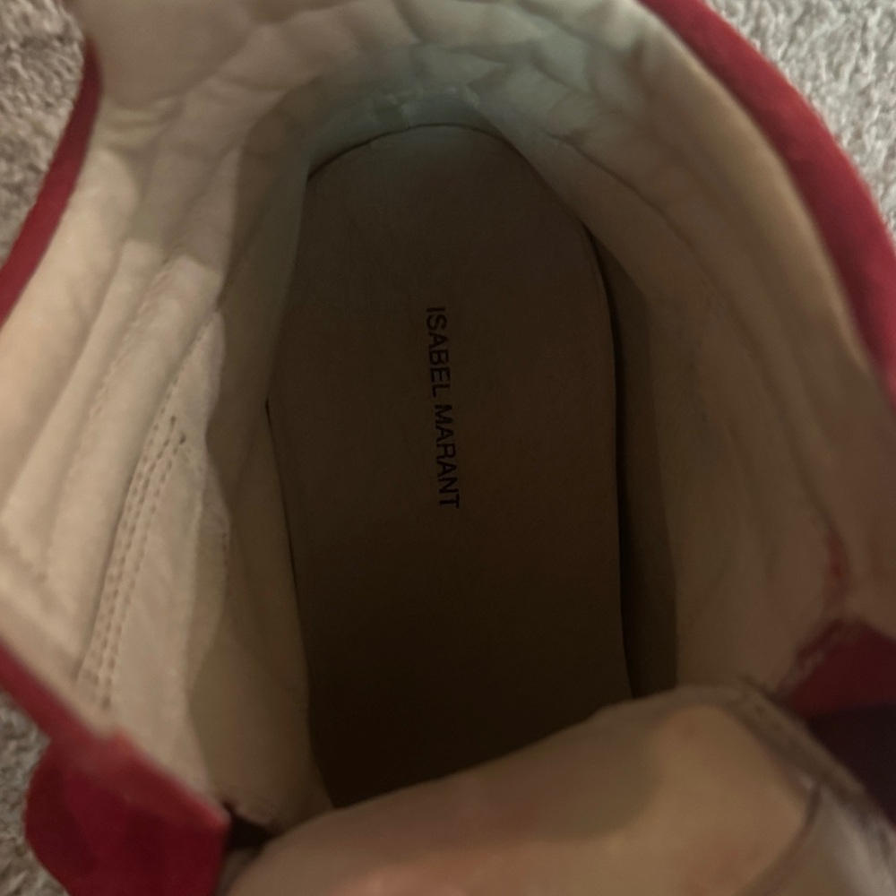 Isabel Marant Red Sneakers for Women